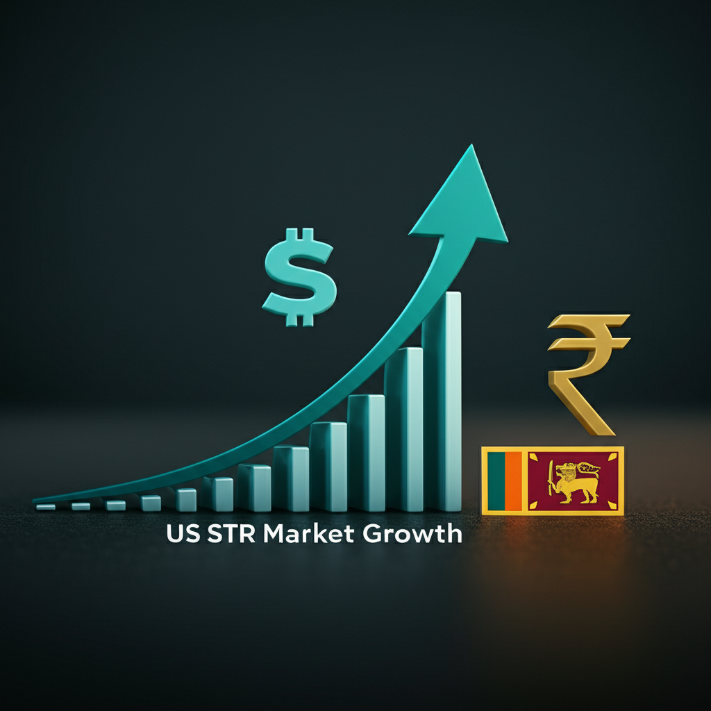 Graph showing the financial benefits of investing in US real estate for Sri Lankans.