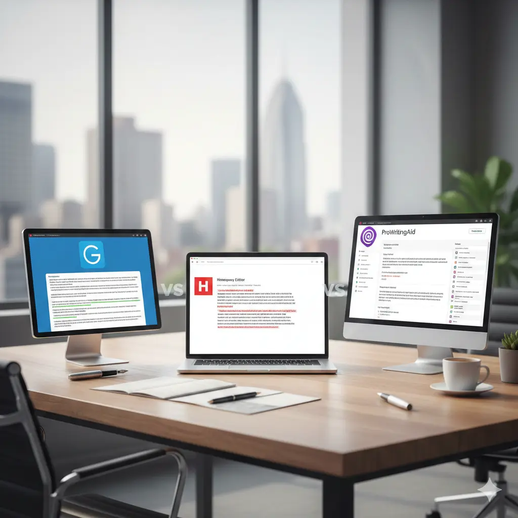 Grammarly vs Hemingway vs ProWritingAid Comparison