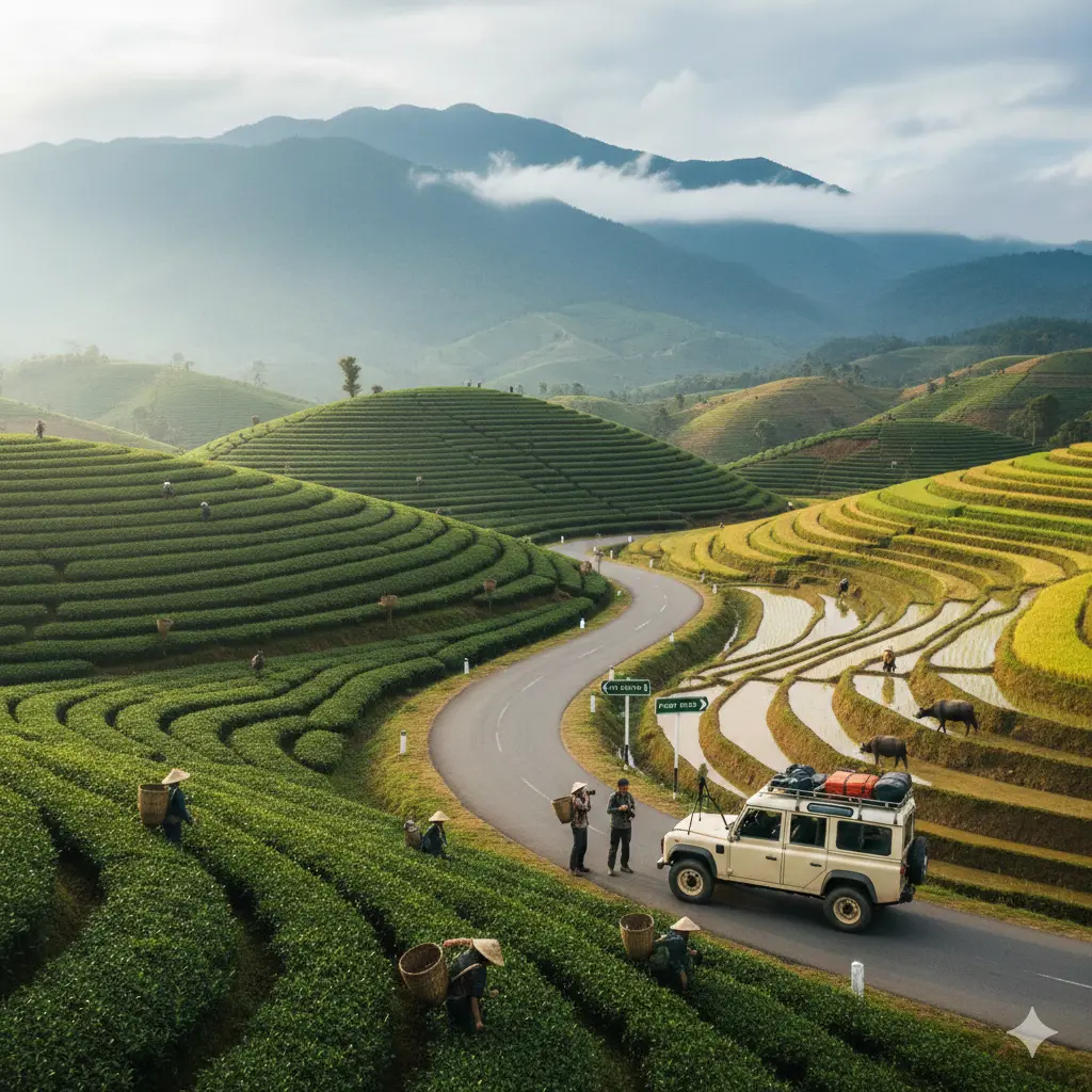 Tea vs Paddy Landscapes: Photographic Road Trips in the Hill Country
