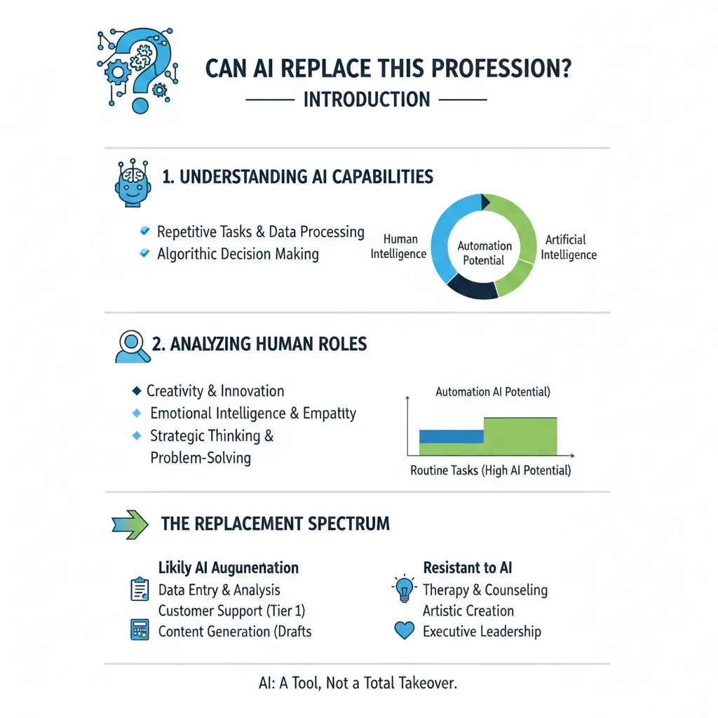 Infographic: Can AI Replace This Profession — key facts and figures at a glance