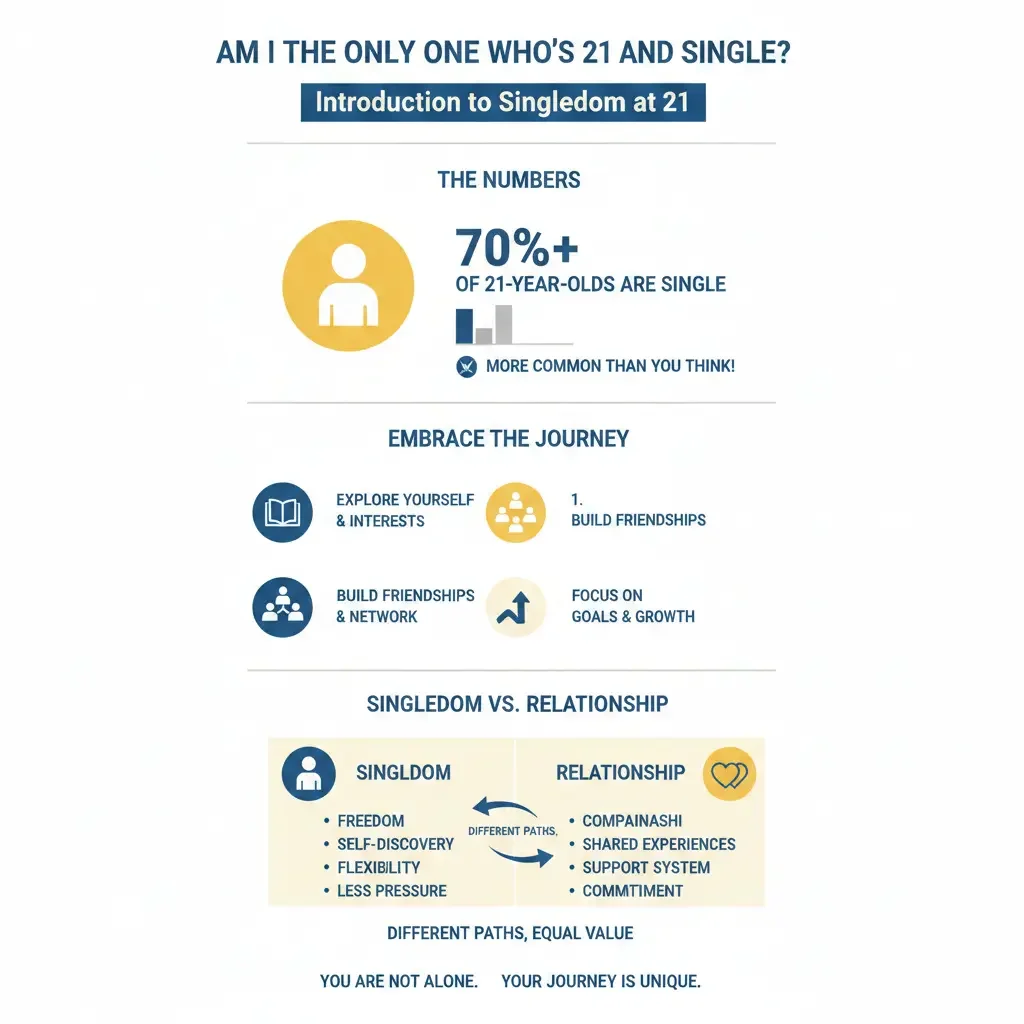 Infographic: Am I the only one who’s 21 and single? — key facts and figures at a glance