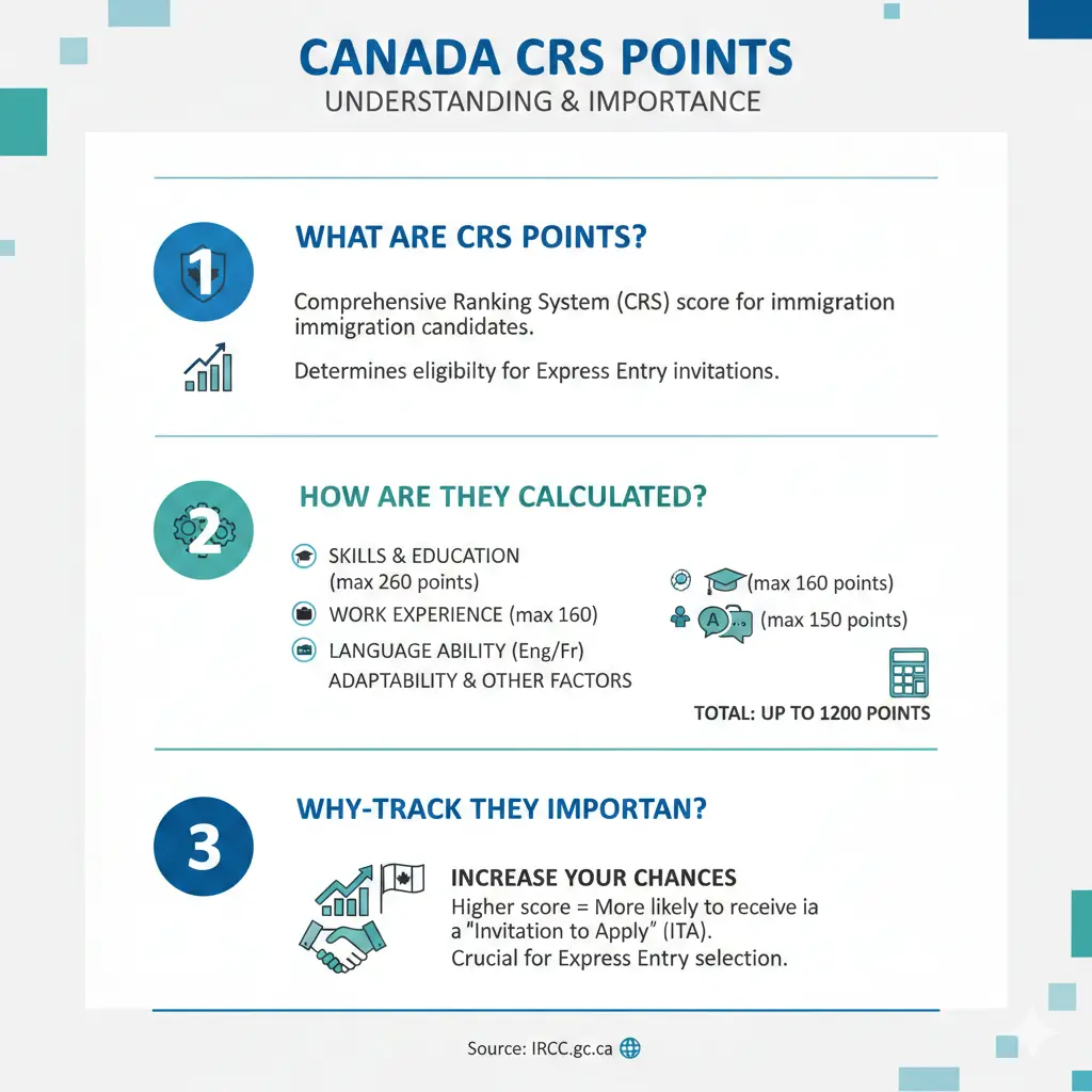 Infographic: Canada CRS Points — key facts and figures at a glance