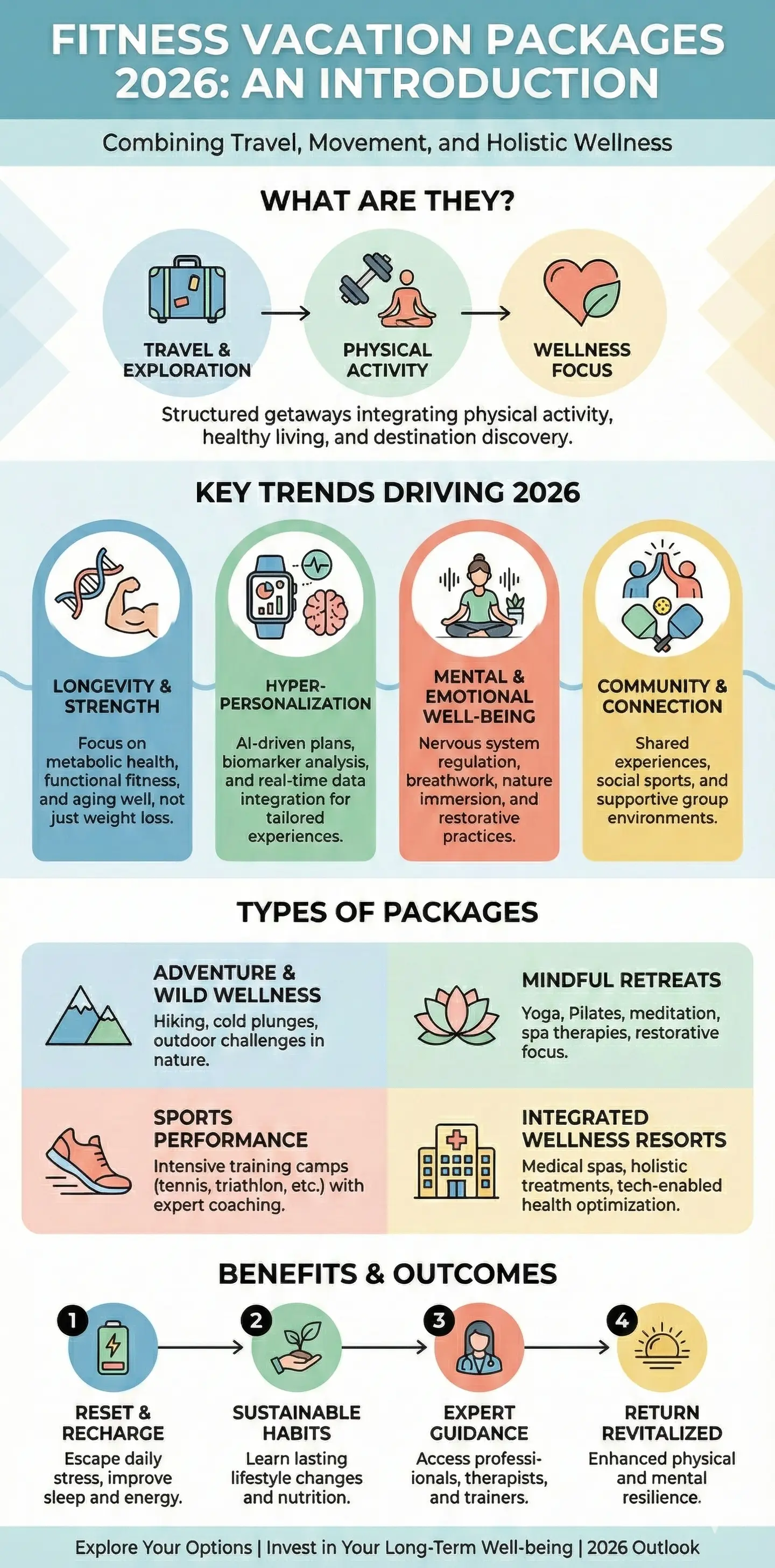 Infographic: Fitness Vacation Packages 2026 — key facts and figures at a glance