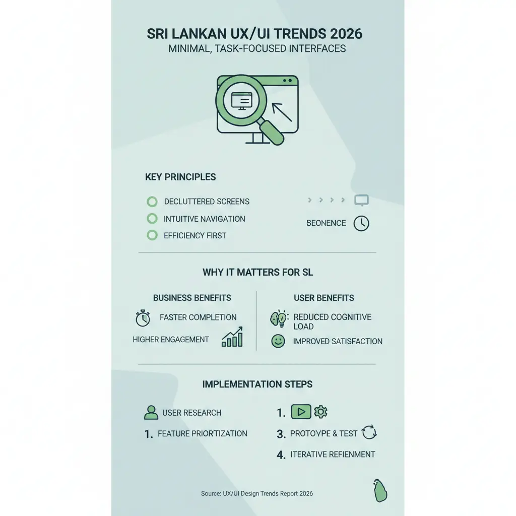 Infographic: UX and UI Design Trends Sri Lankan Businesses Should Watch in 2026 โ key facts and figures at a glance