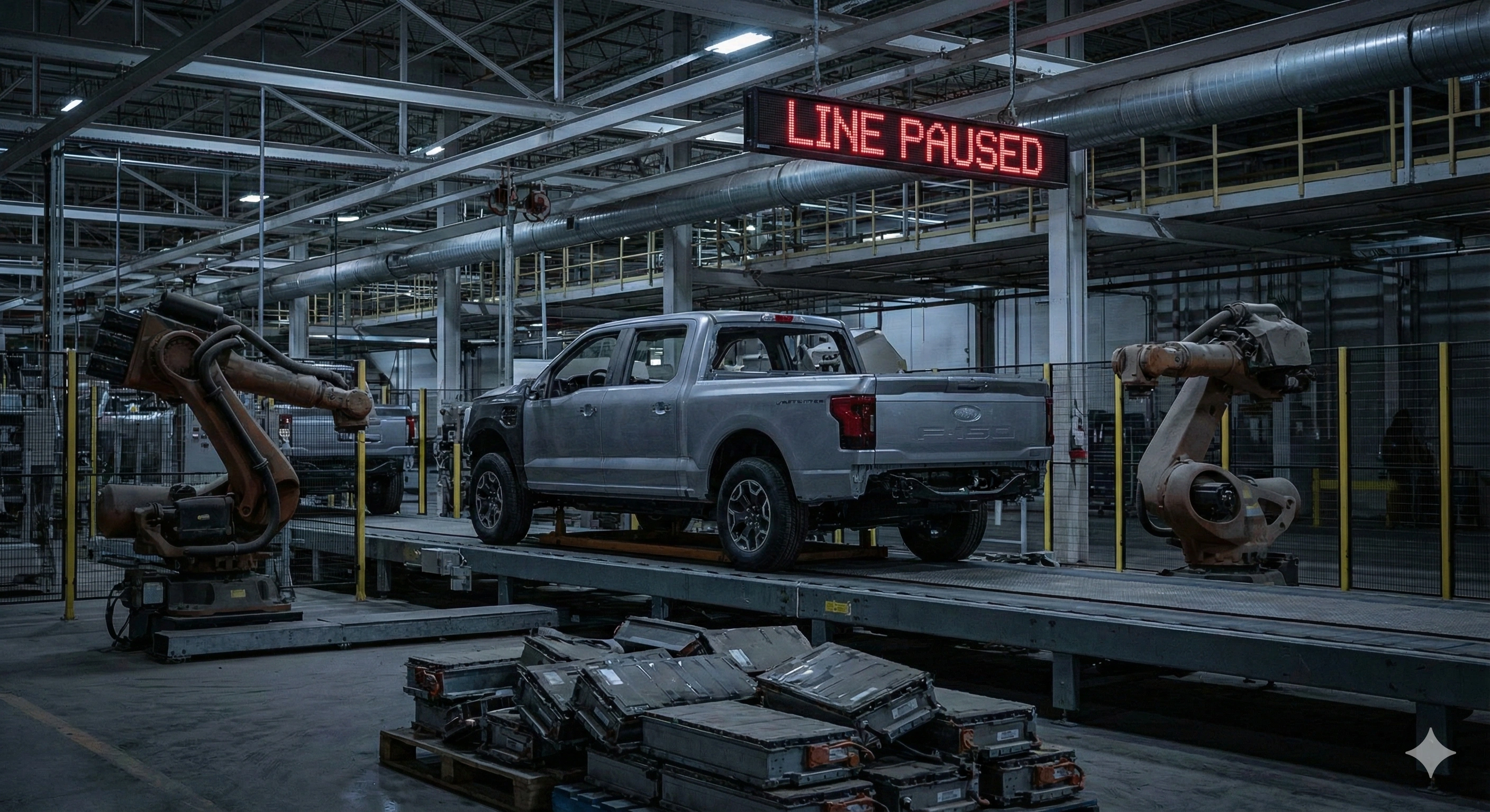 Ford Halts F-150 EV Production: Supply Chain Lessons