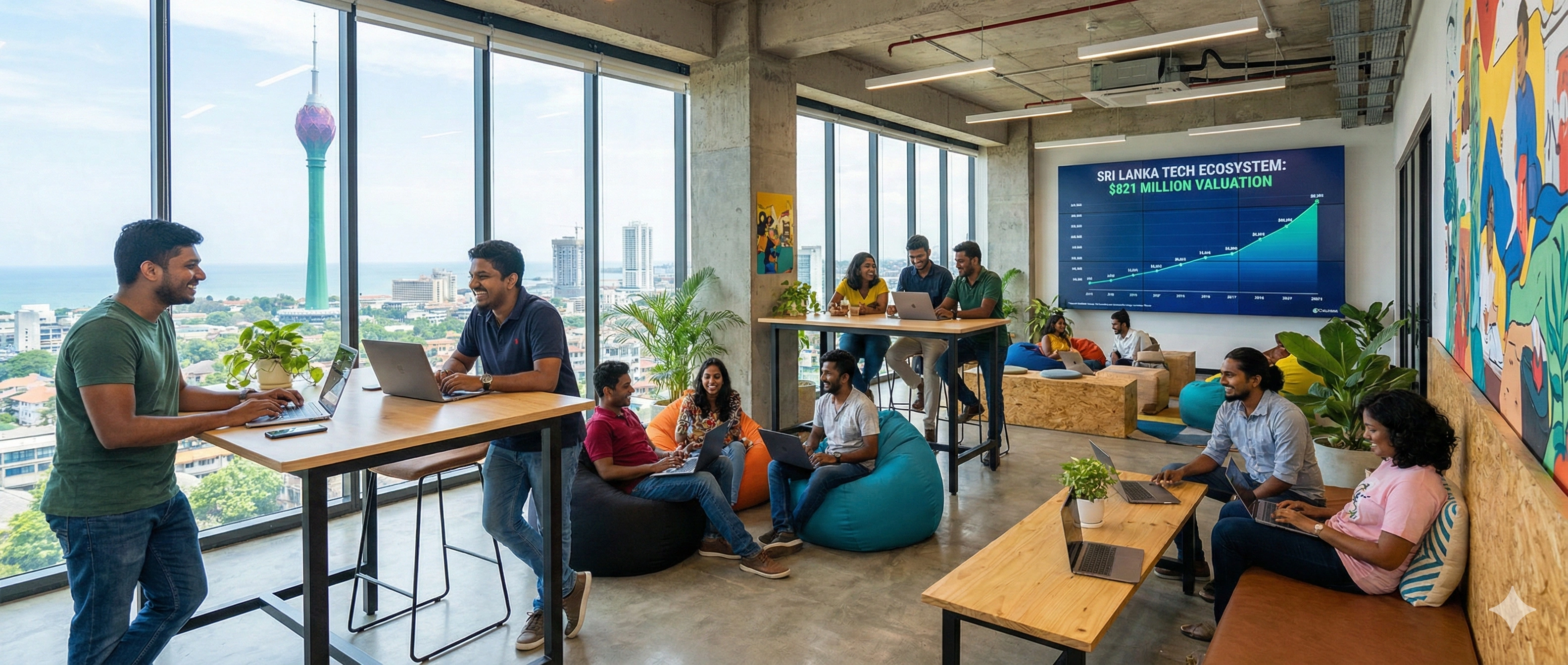 Sri Lanka's Startup Ecosystem Valued at $821M