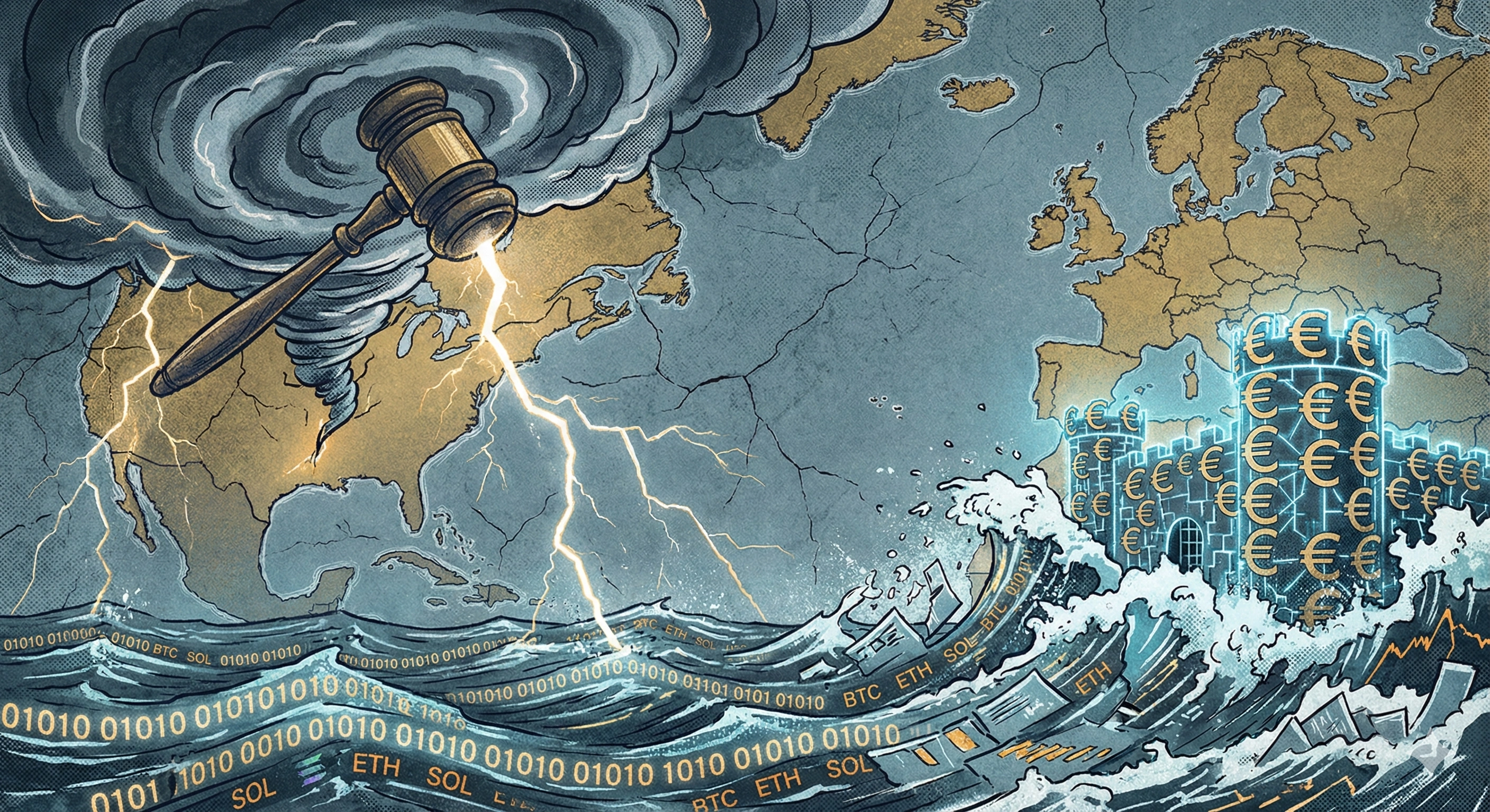 US Crypto Policies Rattle EU: Stability Risks