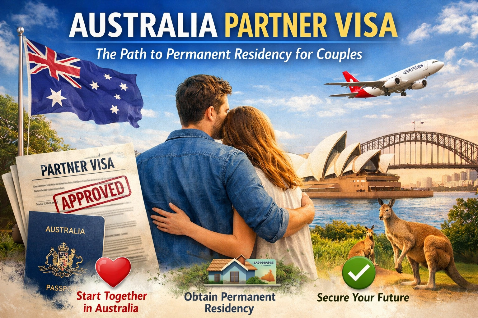 Australia Partner Visa: The Path to Permanent Residency for Couples