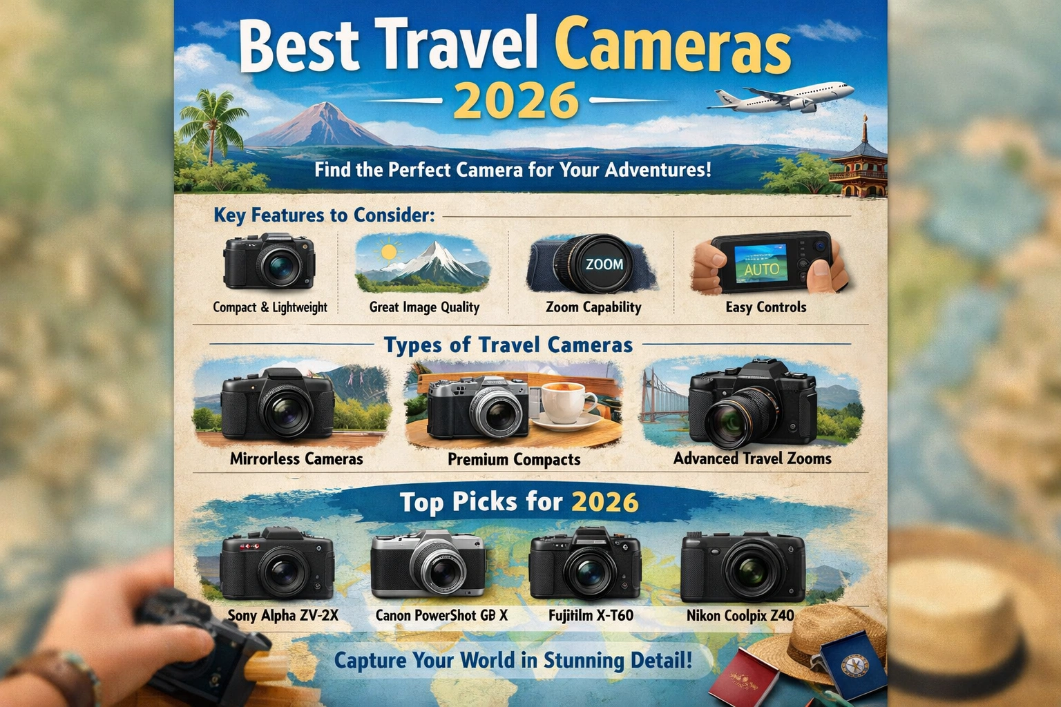 Best Travel Cameras 2026