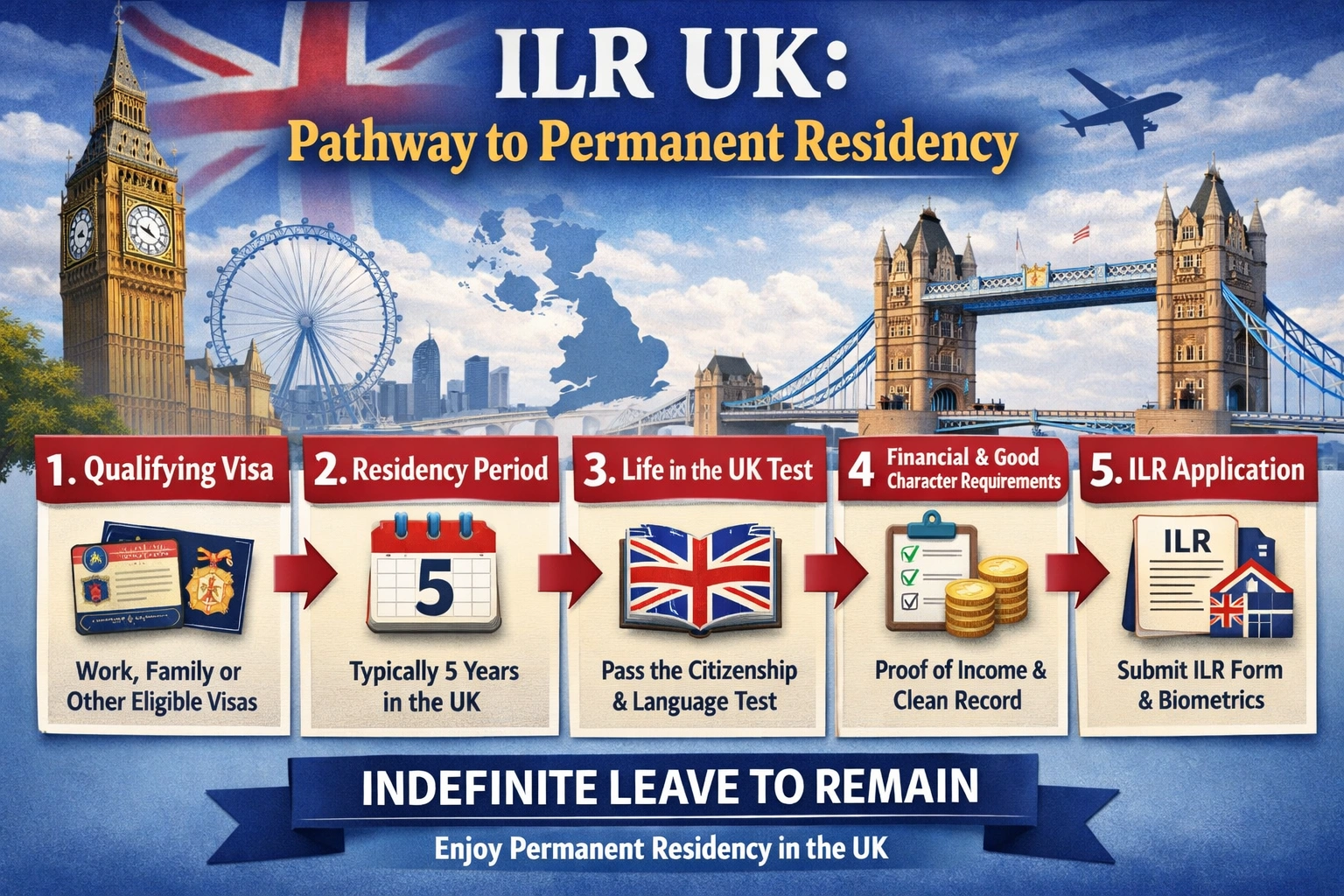 ILR UK: Pathway to Permanent Residency