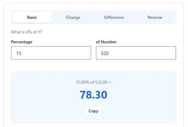 How to Calculate Percentage