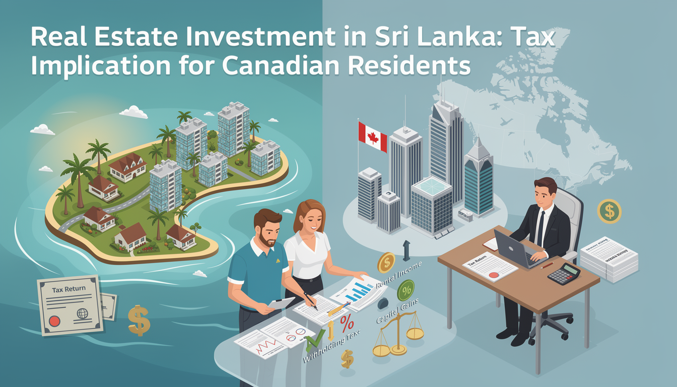 Real Estate Investment in Sri Lanka: Tax Implications for Canadian Residents
