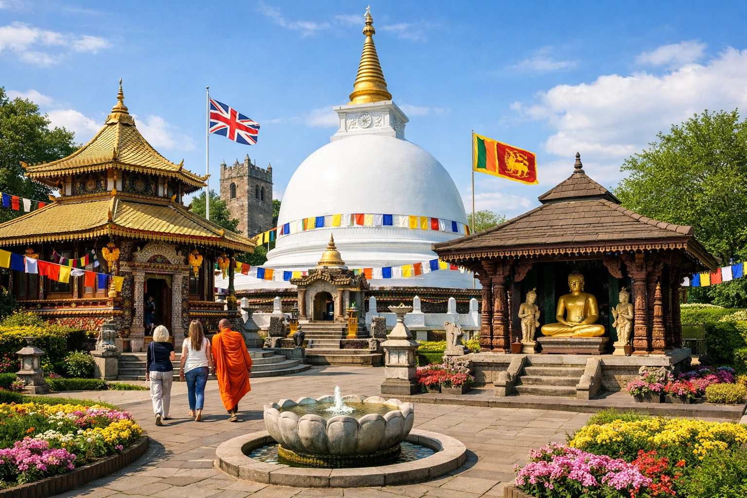 Sri Lankan Temples in UK