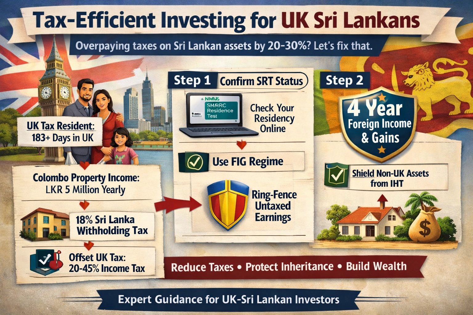 Tax-Efficient Investing for UK Sri Lankans