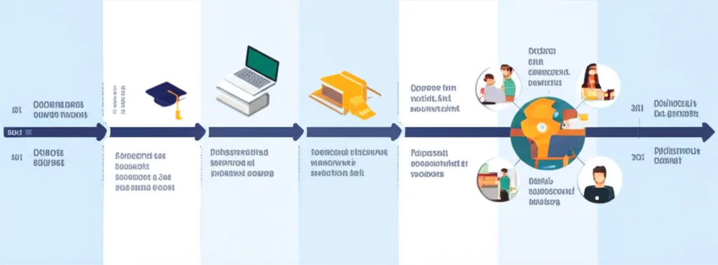 Roadmap of a Sri Lankan student combining university studies with online IT courses and projects