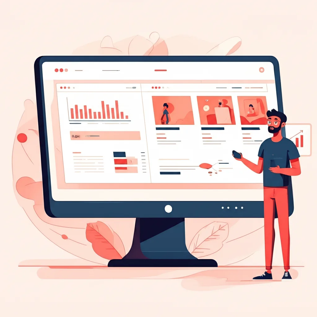 Sri Lankan professional showcasing a modern digital portfolio with clear case studies