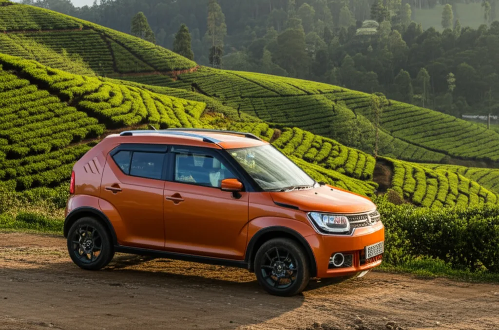 A versatile used Suzuki Ignis micro SUV, suitable for Sri Lanka's varied roads.