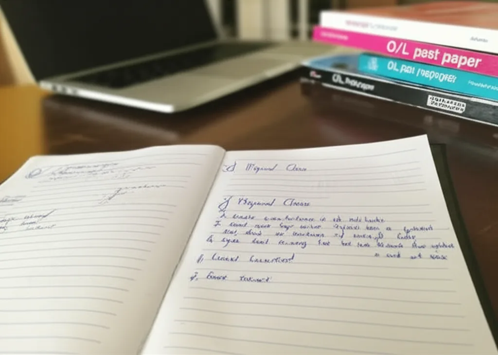 A student making an informed decision by listing the pros and cons of different tuition methods.