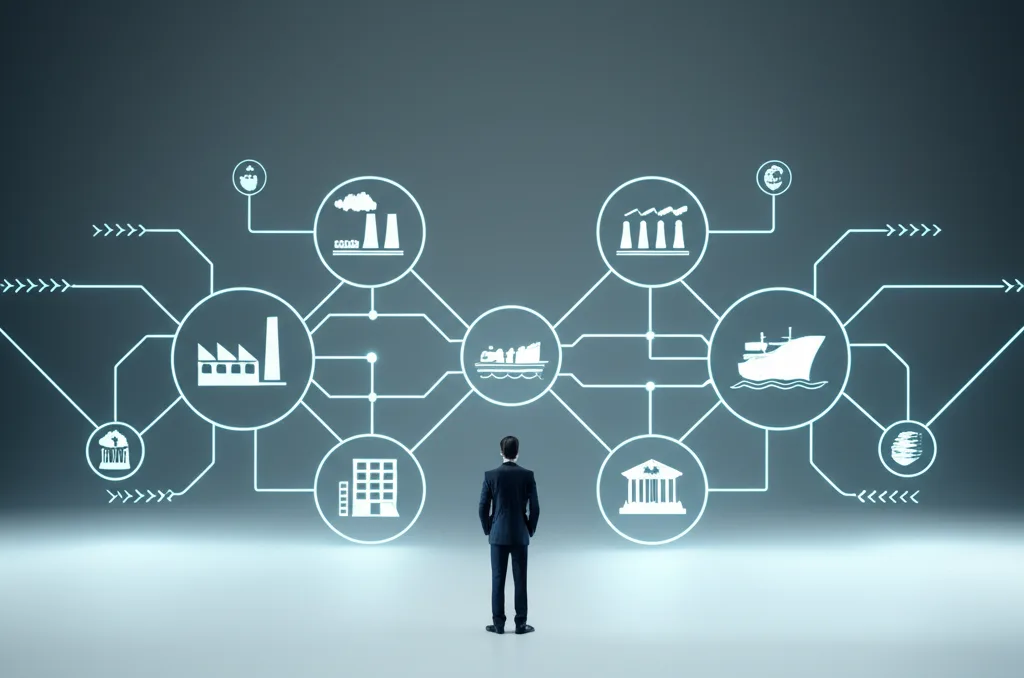 Diagram illustrating Dhammika Perera's diversified business interests.
