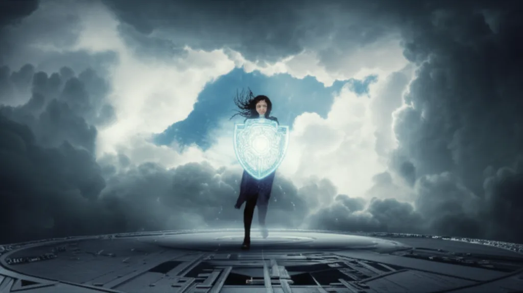 A symbolic representation of Niluka Jayasinghe overcoming business and industry challenges.