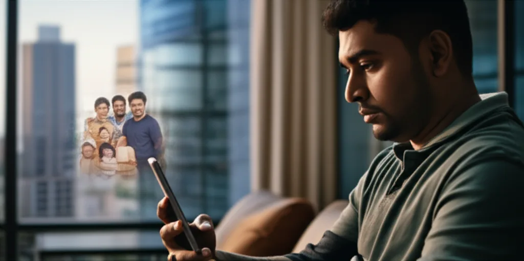 A person in Australia considering the best way to send money to their family in Sri Lanka.