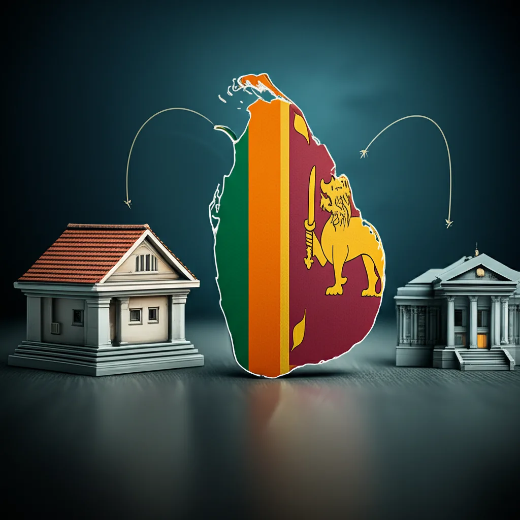 An illustration of various foreign income sources from Sri Lanka being declared in Australia.