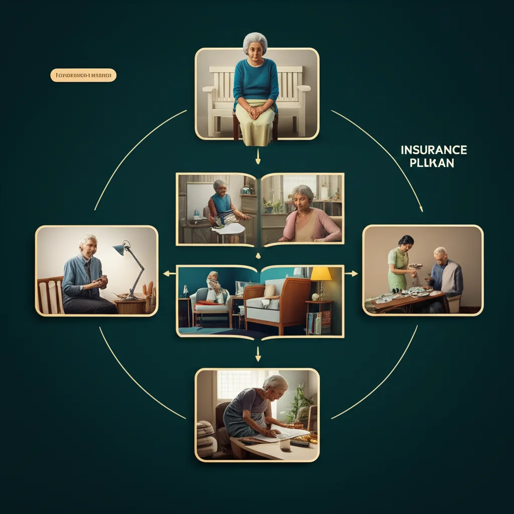 A visual representation of the financial impact of managing chronic diseases without proper insurance coverage.