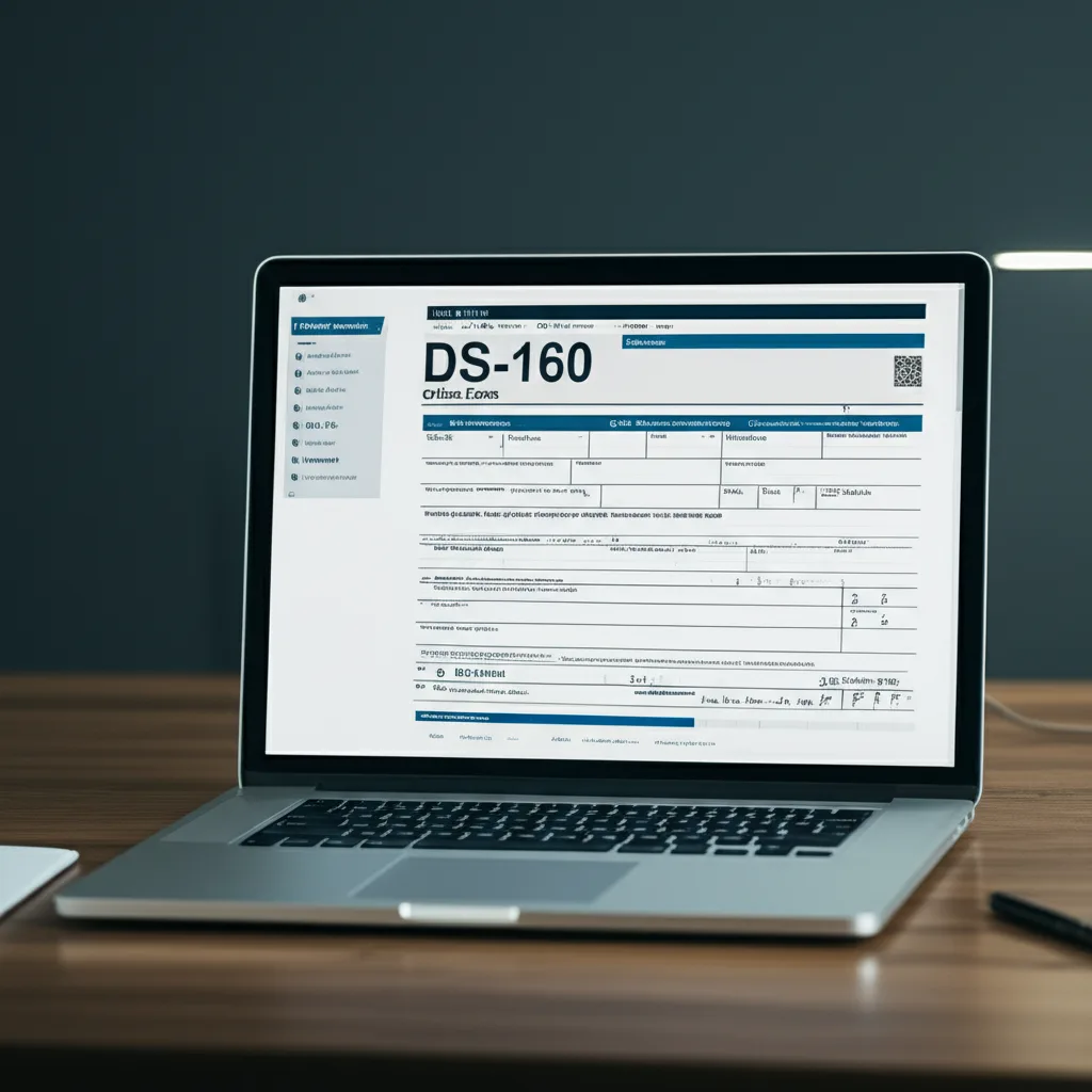 A checklist ensuring accuracy while filling out the DS-160 form for a US visa.