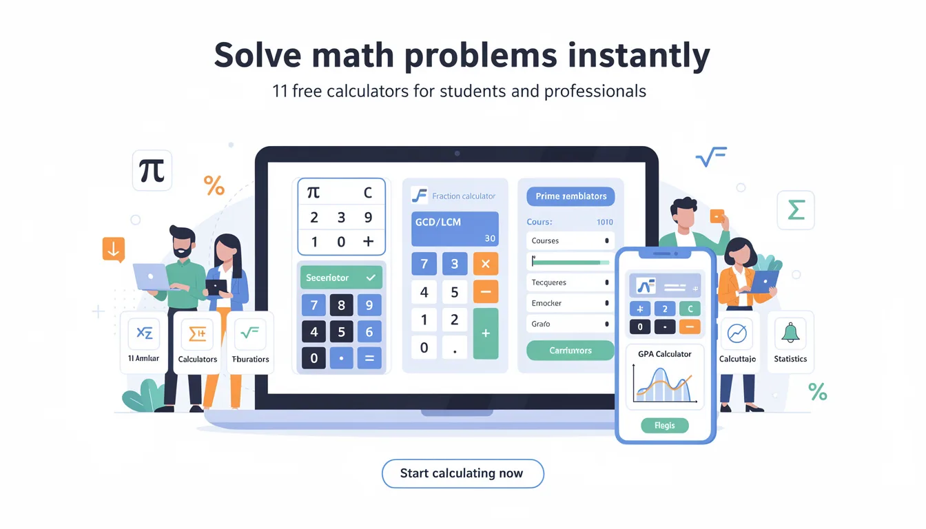 11 Free Math Calculators Online - Fractions, GPA, Scientific Calculator &amp; More