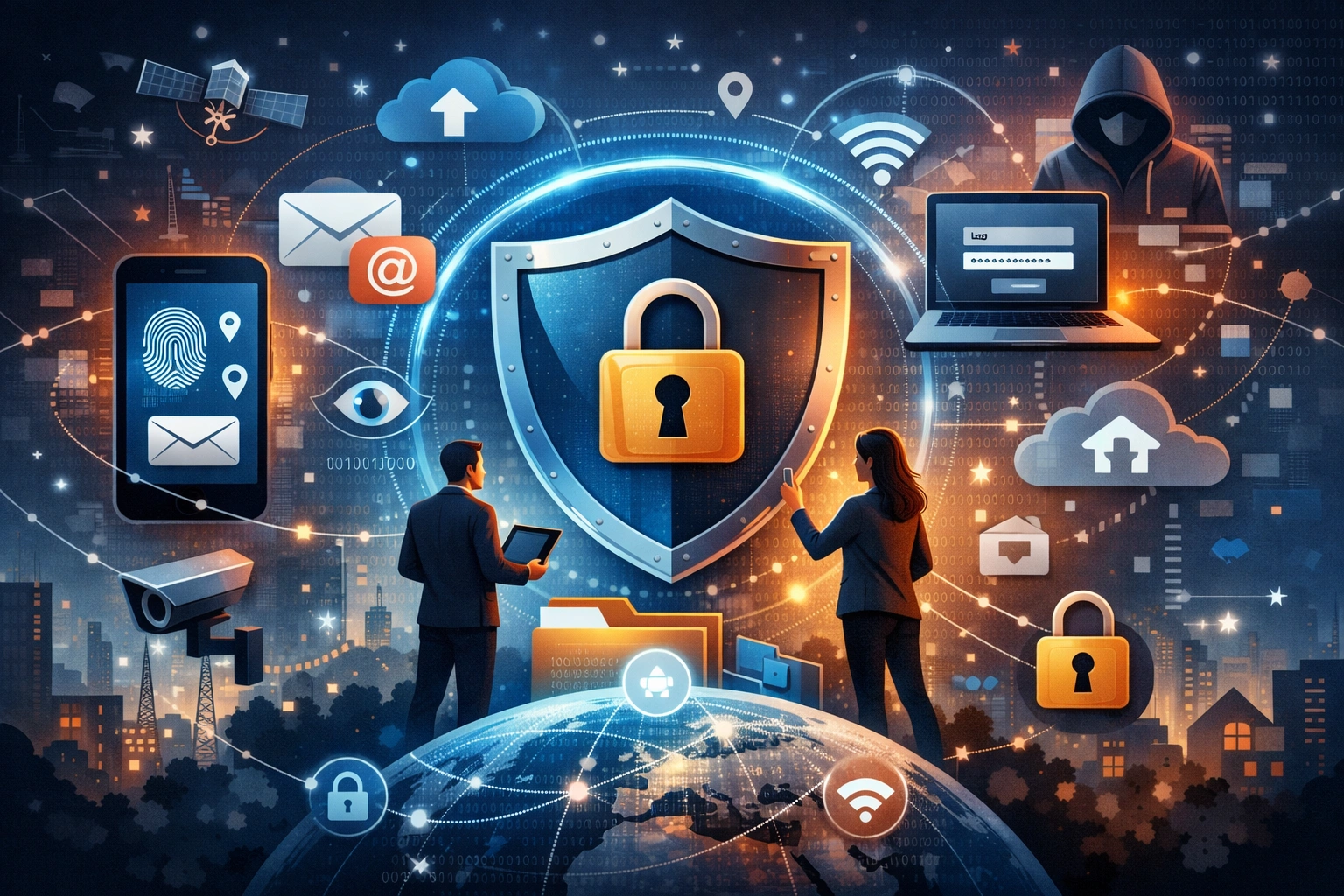 Protecting Personal Data and Privacy in a Connected World