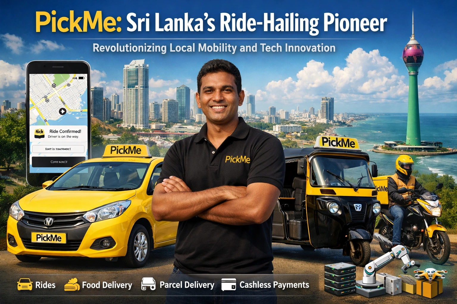 PickMe: Sri Lanka's Ride-Hailing Pioneer Revolutionizing Local Mobility and Tech Innovation