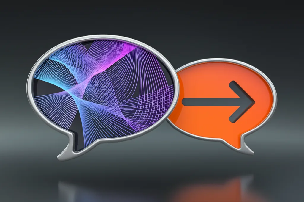 A graphic showing the contrast between indirect Sri Lankan and direct American communication styles.