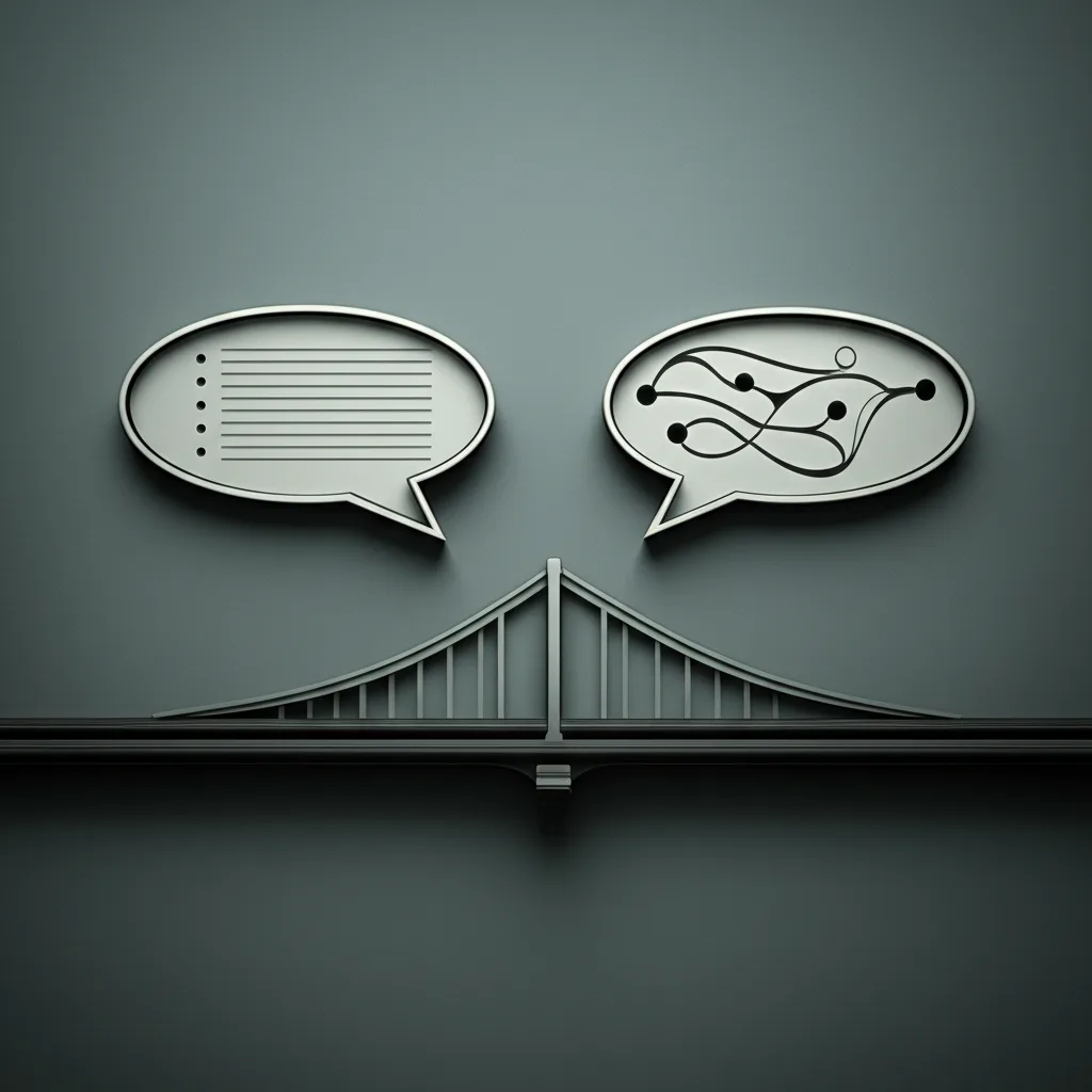 Two people from different cultural backgrounds communicating effectively.