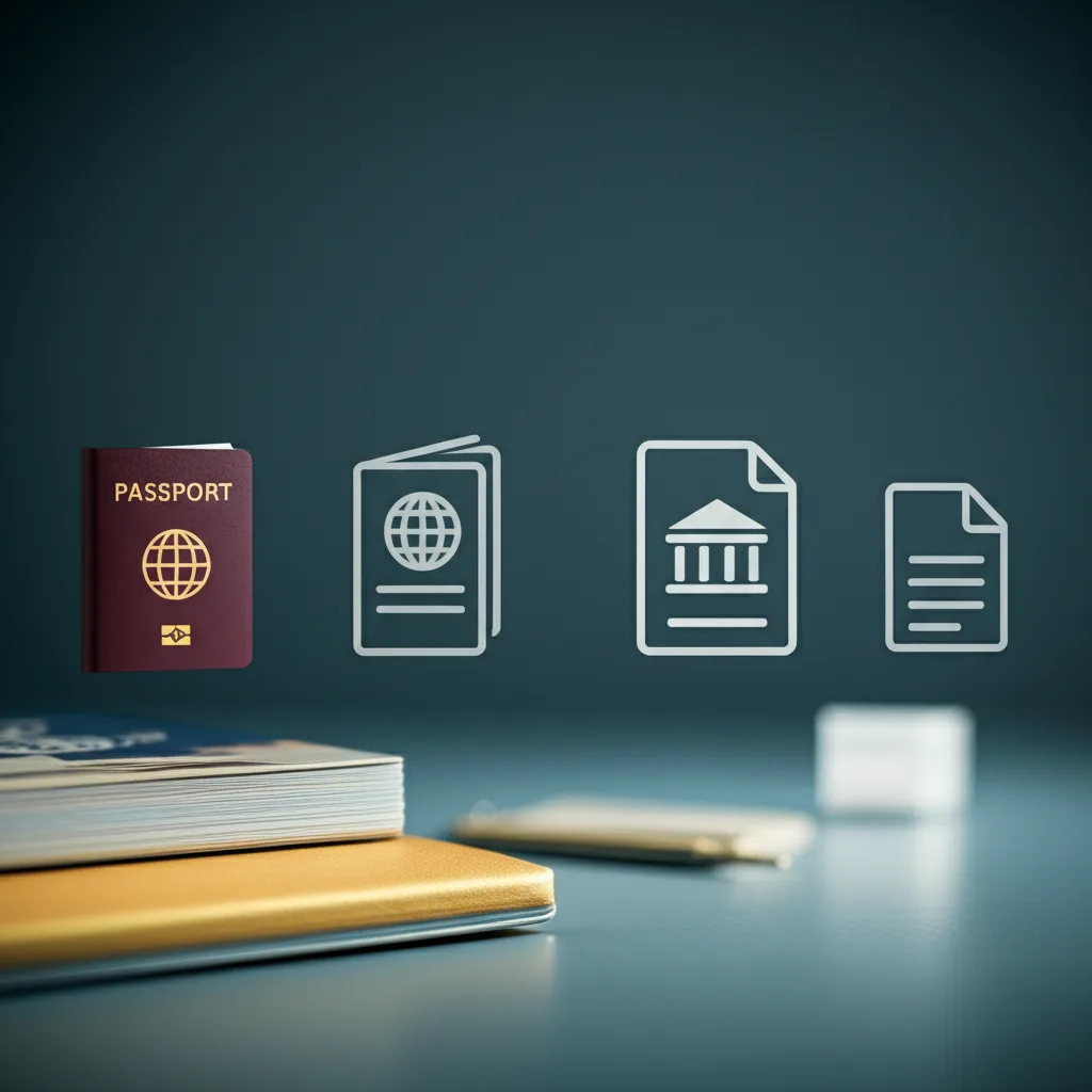 Checklist of documents required for a US foreign national mortgage.