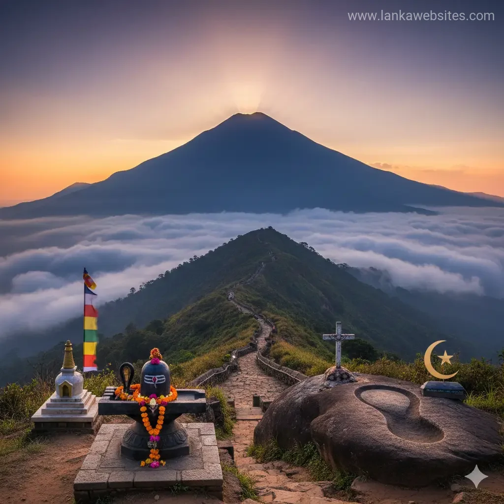 Adam's Peak (Sri Pada): Sacred to Four Religions