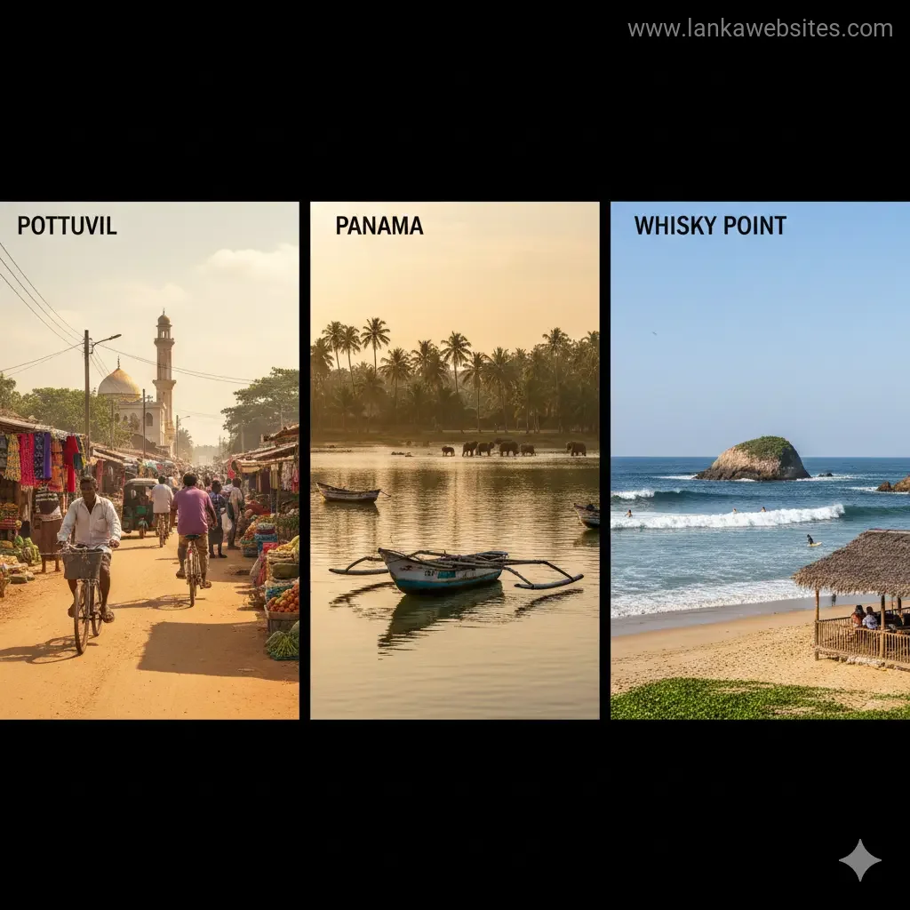 Arugam Bay Area Villages: Pottuvil, Panama & Whisky Point