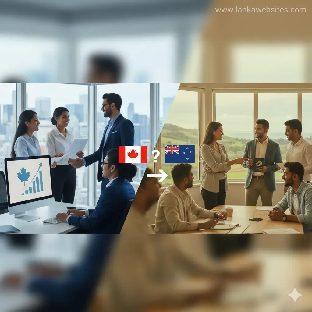 Canada vs New Zealand: Which Is Easier for Sri Lankans to Get PR?