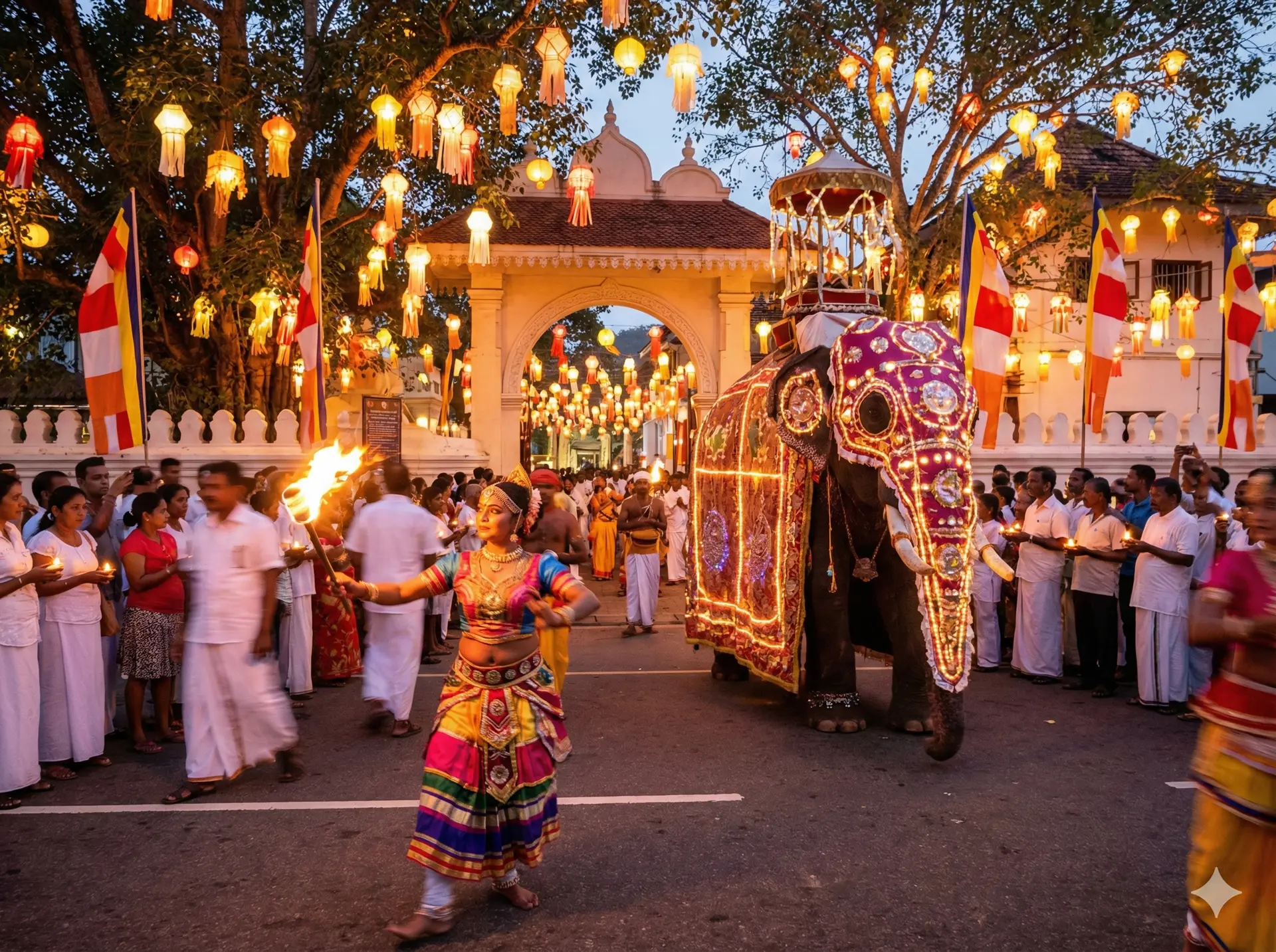 Cultural Festivals in Sri Lanka: Kandy Esala Perahera, Vesak & More