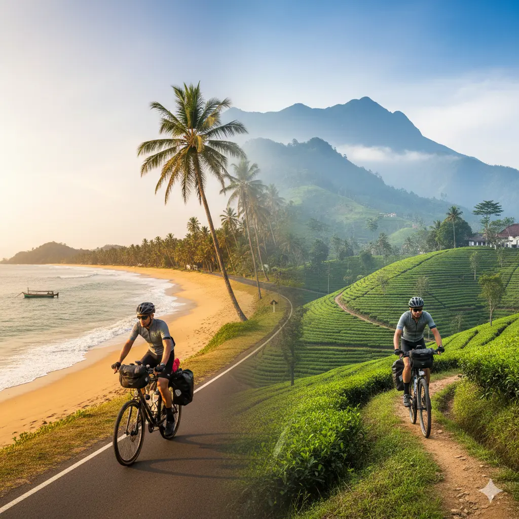Cycling Tours in Sri Lanka: Coastal Rides and Hill Country Loops