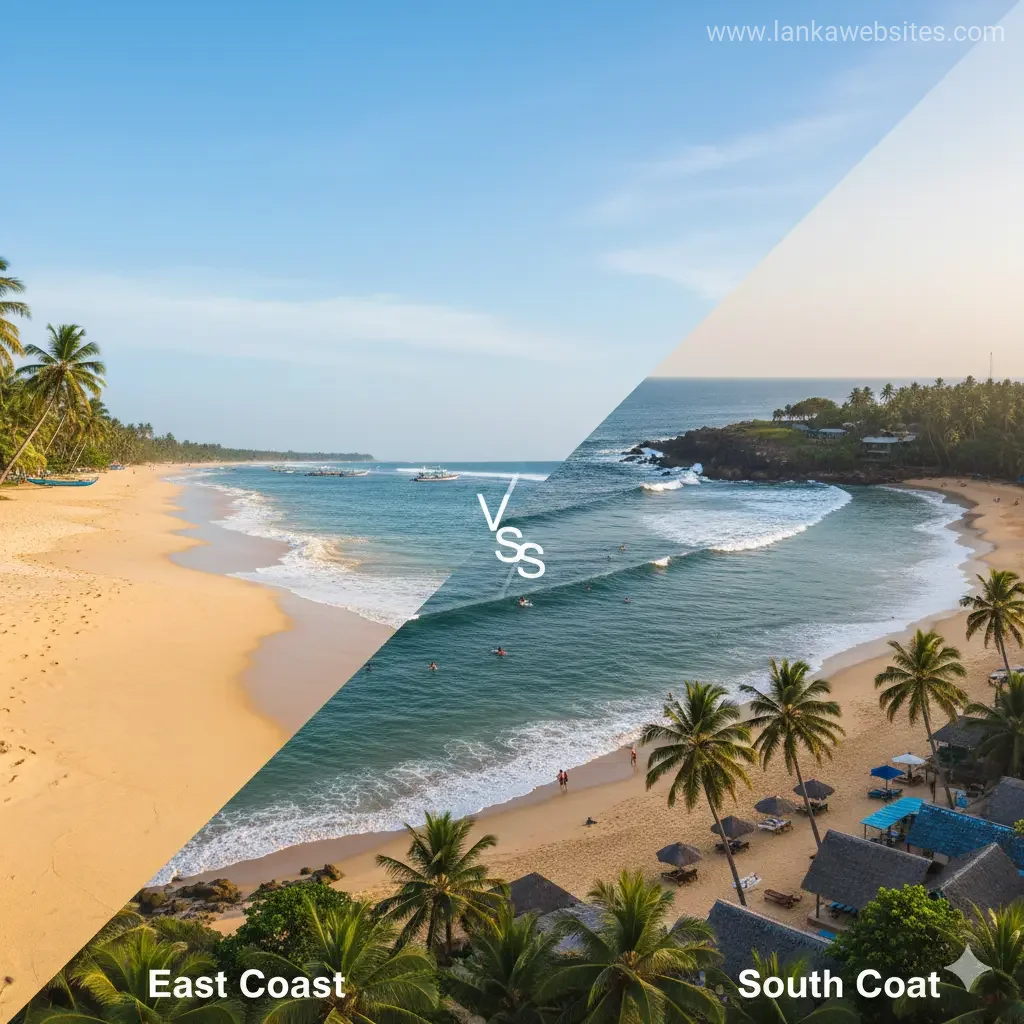 East Coast vs South Coast: Where to Go for the Perfect Sri Lankan Beach Holiday