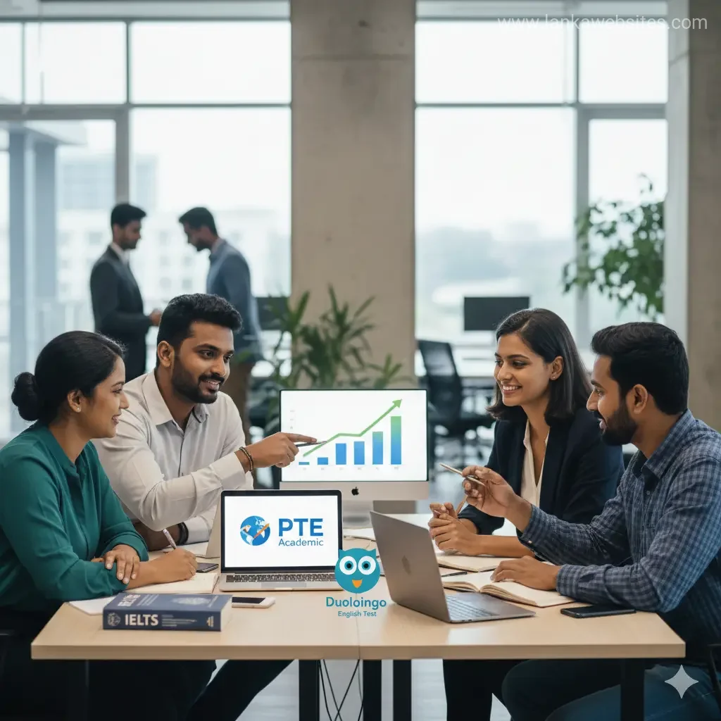 English Test Preparation for Sri Lankan Migrants: IELTS, PTE, and Duolingo Basics