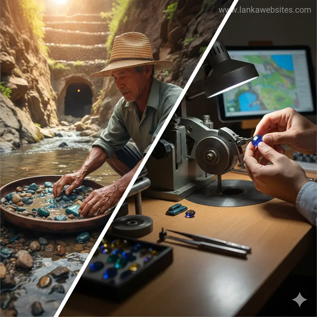 Gem Mining and Cutting Traditions