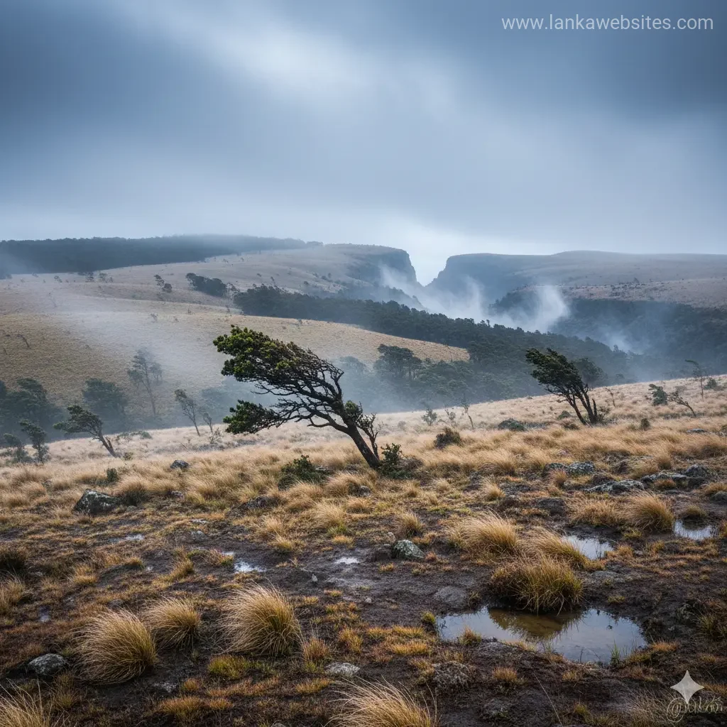Horton Plains: Sri Lanka's Coldest and Windiest Place