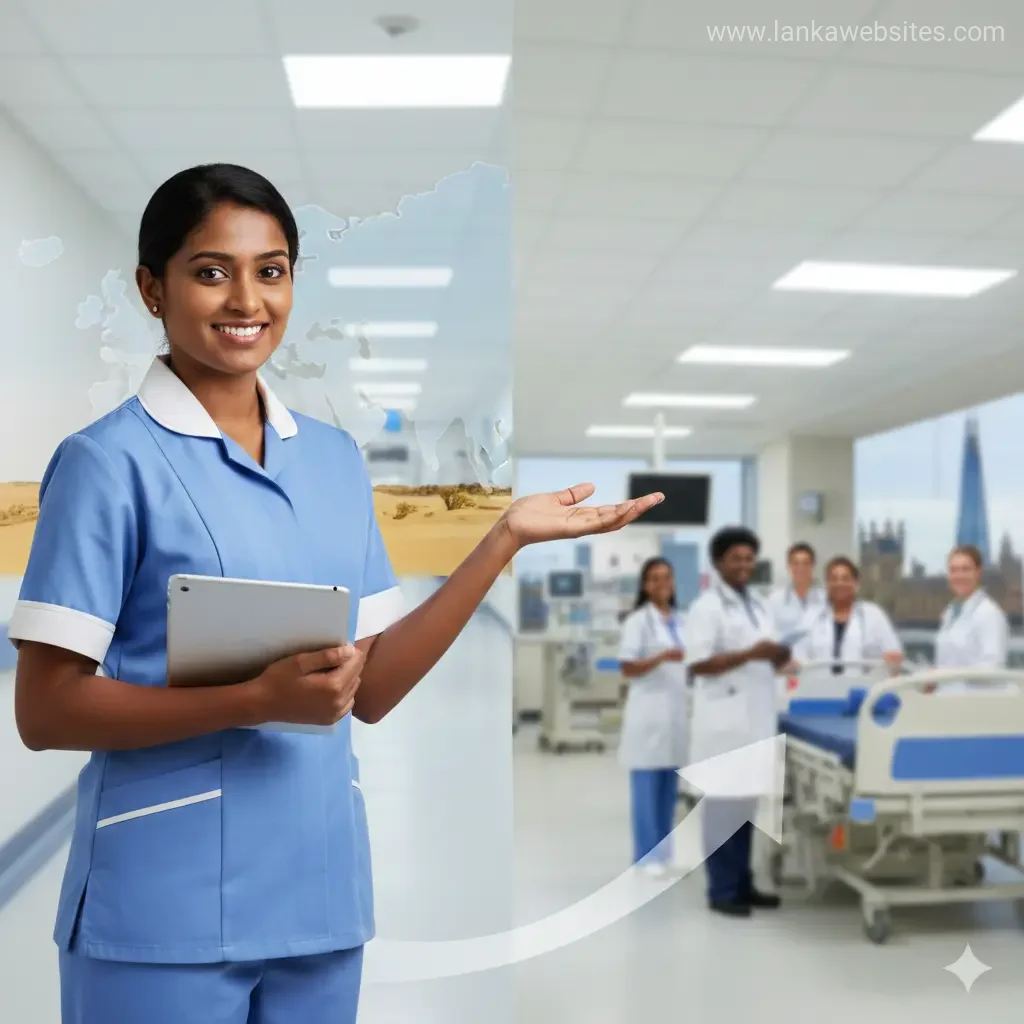 How a Sri Lankan Nurse Transitioned from Middle East to UK – Step-by-Step