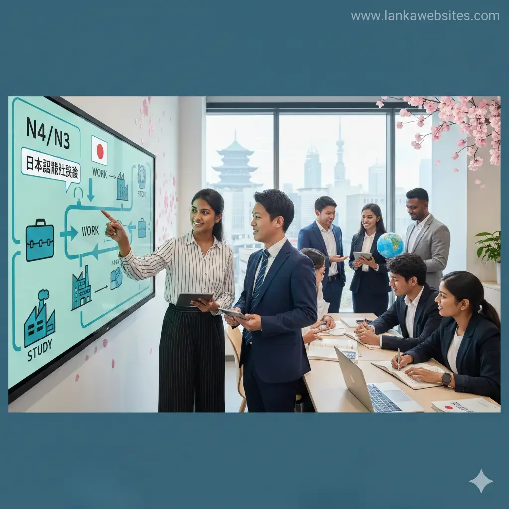 Japanese Language (N4/N3) for Sri Lankans: Roadmap for Work and Study Visas