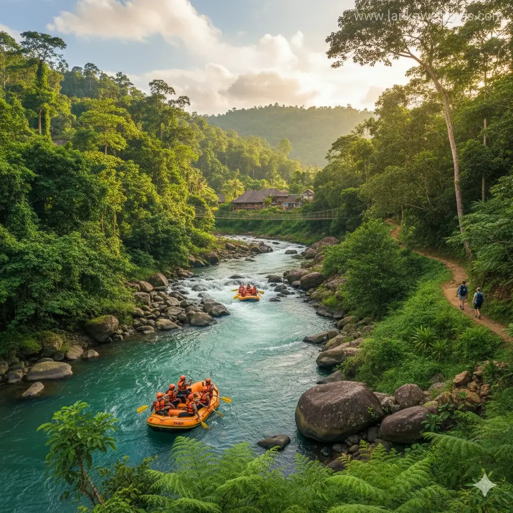 Kitulgala Village: White-Water Base with Rainforest Trails