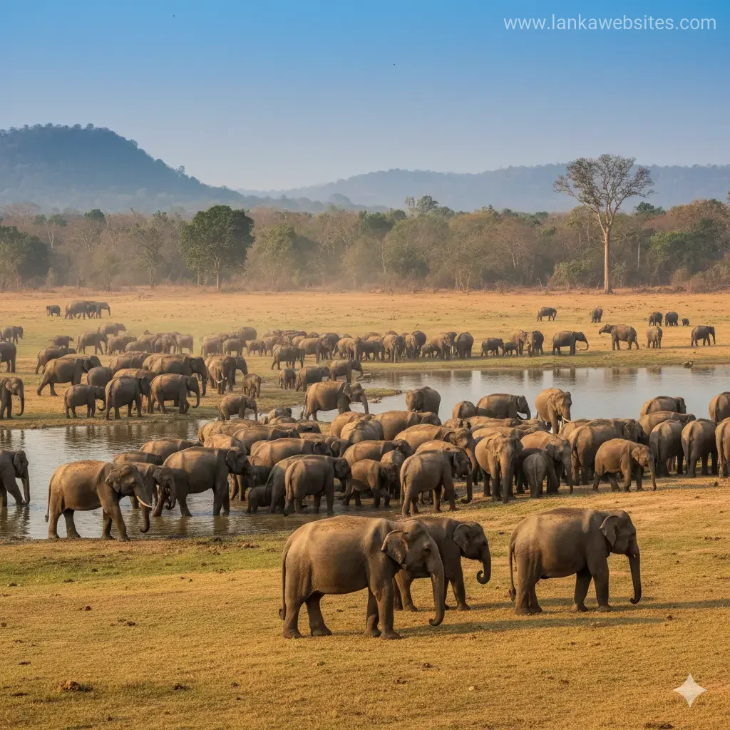Minneriya National Park: The Gathering of Elephants