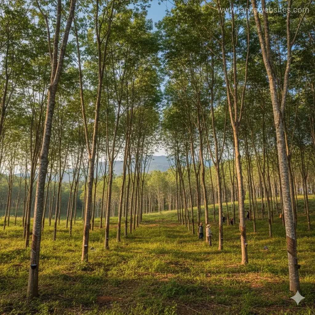 Rubber Plantations: Historic Cash Crop