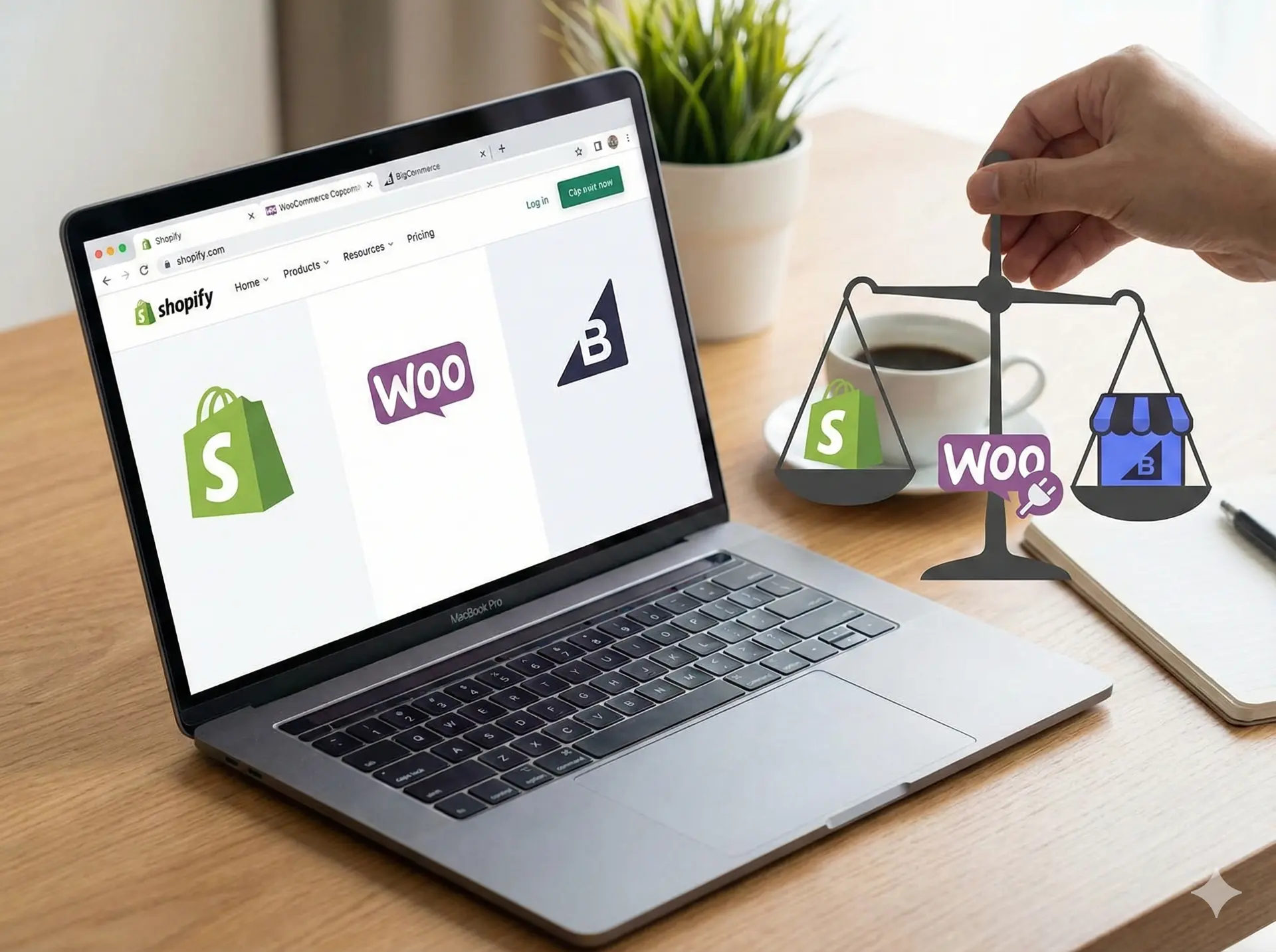 Shopify vs WooCommerce vs BigCommerce Comparison
