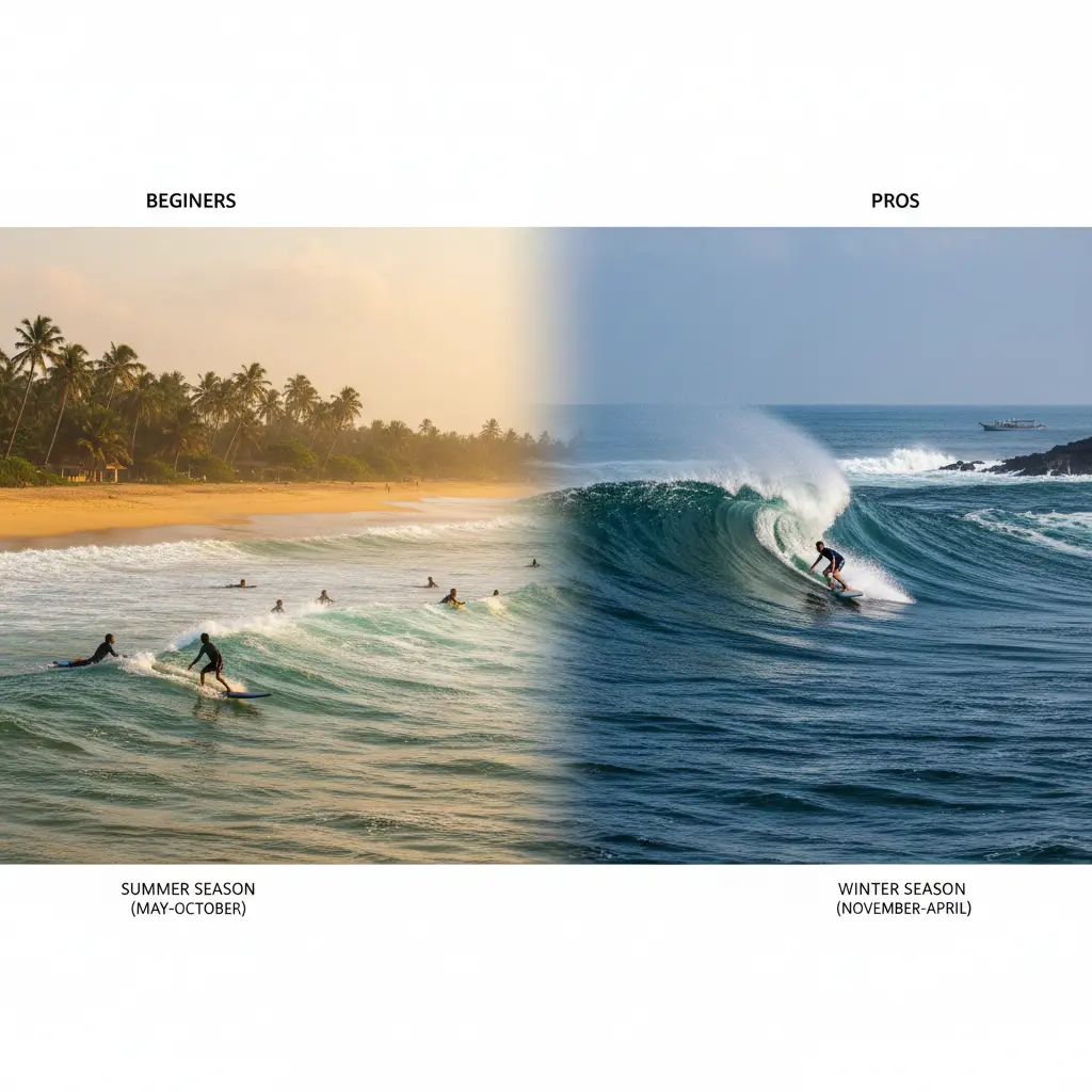 Surfing in Sri Lanka: Best Spots by Season for Beginners and Pros